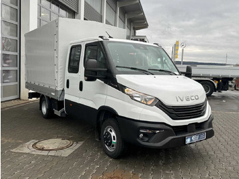 Flatbed van, Combi van Iveco Daily 50C18H A8 DoKa *AHK*Automatik*7-Sitze*: picture 3