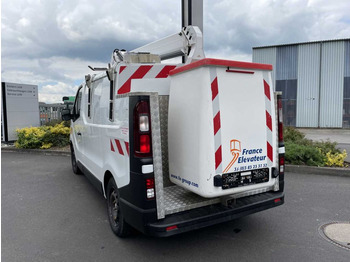 Truck mounted aerial platform, Van Renault Trafic dCi 120 L1H1 / France Elavateur 091F 9m: picture 4
