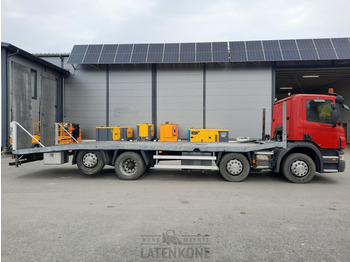 Autotransporter truck Scania P380 8x2 koneenkuljetusauto: picture 3