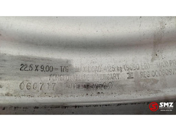 Rim for Truck Diversen Occ set Alcoa aluminiumvelgen 9,00x22,5: picture 5