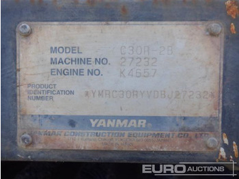 Crawler dumper 2013 Yanmar C30R-2B: picture 5