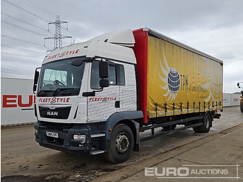 Curtainsider truck MAN TGM 18.250