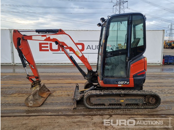 Mini excavator 2016 Kubota U27-4: picture 2