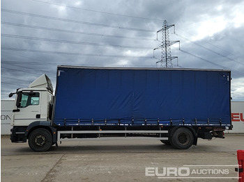 Curtainsider truck 2016 MAN TGM 18.250: picture 2