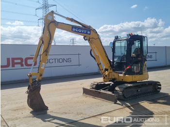 Mini excavator KOMATSU PC55MR-3