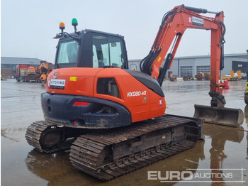 Mini excavator 2017 Kubota KX080-4A: picture 5