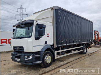 Curtainsider truck RENAULT D