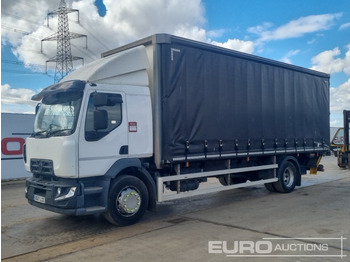 Curtainsider truck RENAULT D