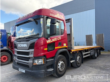 Dropside/ Flatbed truck SCANIA P 410
