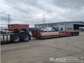Low loader semi-trailer