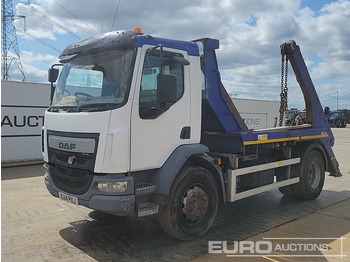 Skip loader truck DAF LF 220