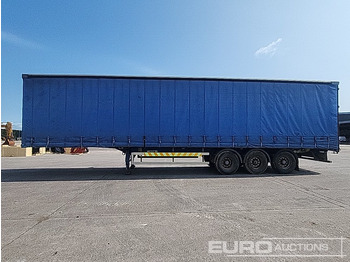 Curtainsider semi-trailer Montracon 45' Tri Axle Curtainsider Trailer: picture 2