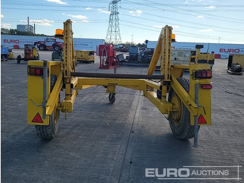 Plant trailer Single Axle Cable Reel Trailer: picture 4