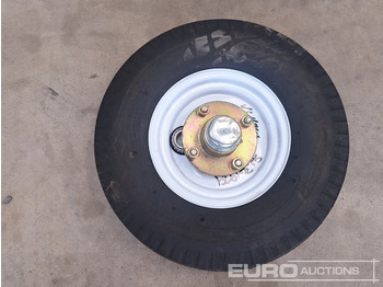 Construction equipment Unused 4.80/4.00-8 Tyre, Rim & Hub: picture 2