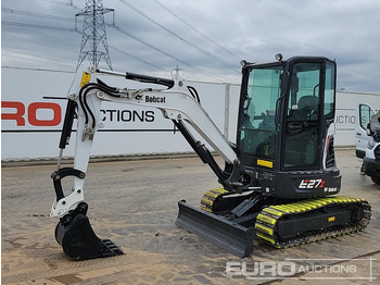 Mini excavator BOBCAT E27
