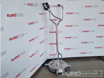 Workshop equipment Unused Boss 20" Stainless Steel Pedestrian Surface Cleaner, 280bar, 3 Nozzle Rotary Arm (Max Temp. 82 Degrees): picture 3