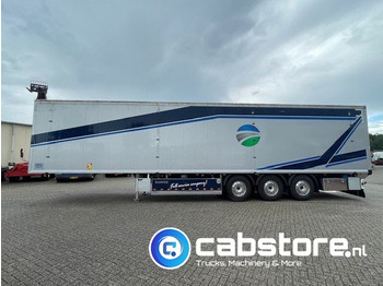 Closed box trailer Knapen K100  3-assige WALKING FLOOR oplegger - 90m3 - Bouwjaar 2018 - NIEUWE vloerdelen - Good condition !!: picture 3
