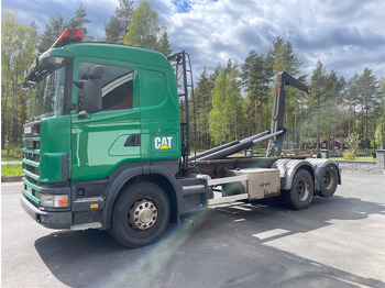 Hook lift truck SCANIA R124