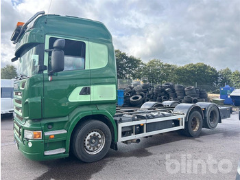 Cab chassis truck SCANIA R 500
