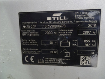 Electric forklift STILL RX20-20P: picture 5 Electric forklift STILL RX20-20P: picture 5