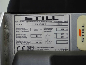Pallet truck Still ECU20: picture 5