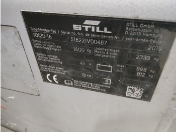 Electric forklift Still RX20-16: picture 5