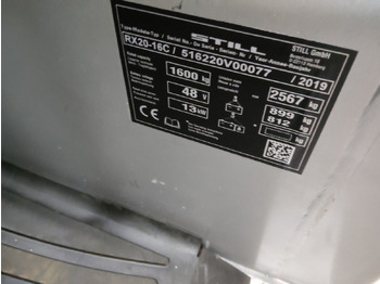 Electric forklift Still RX20-16C: picture 5