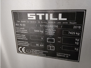 Diesel forklift Still RX70-50: picture 5