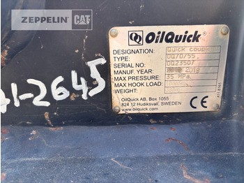 Quick coupler for Construction machinery Oil-Quick Primärprodukte Kompo: picture 3