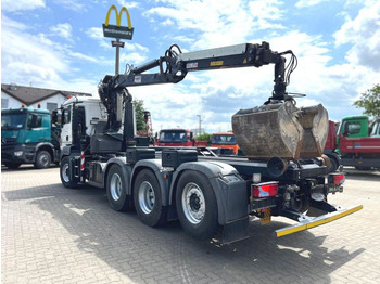 Crane truck MAN TG-S 35.480 8x4 BL Abrollkipper mit Kran Penz-15: picture 4