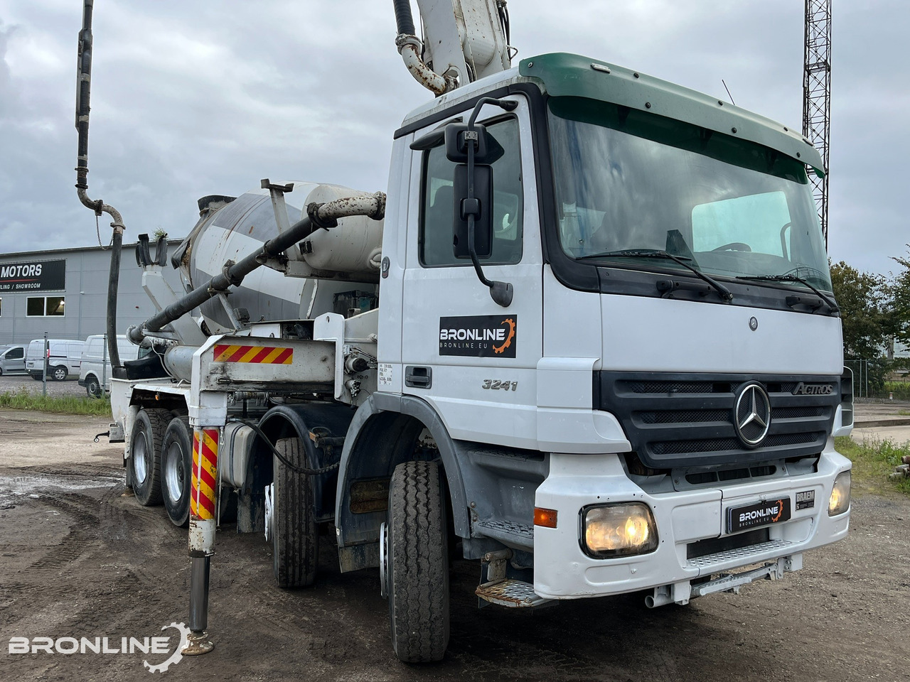 2004 MERCEDES-BENZ ACTROS 3241K 8X4/4 PUMI - Concrete mixer truck: picture 2 2004 MERCEDES-BENZ ACTROS 3241K 8X4/4 PUMI - Concrete mixer truck: picture 2