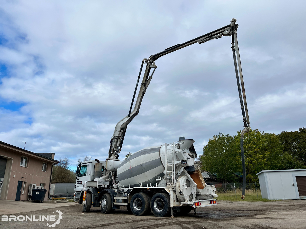 2004 MERCEDES-BENZ ACTROS 3241K 8X4/4 PUMI - Concrete mixer truck: picture 5 2004 MERCEDES-BENZ ACTROS 3241K 8X4/4 PUMI - Concrete mixer truck: picture 5