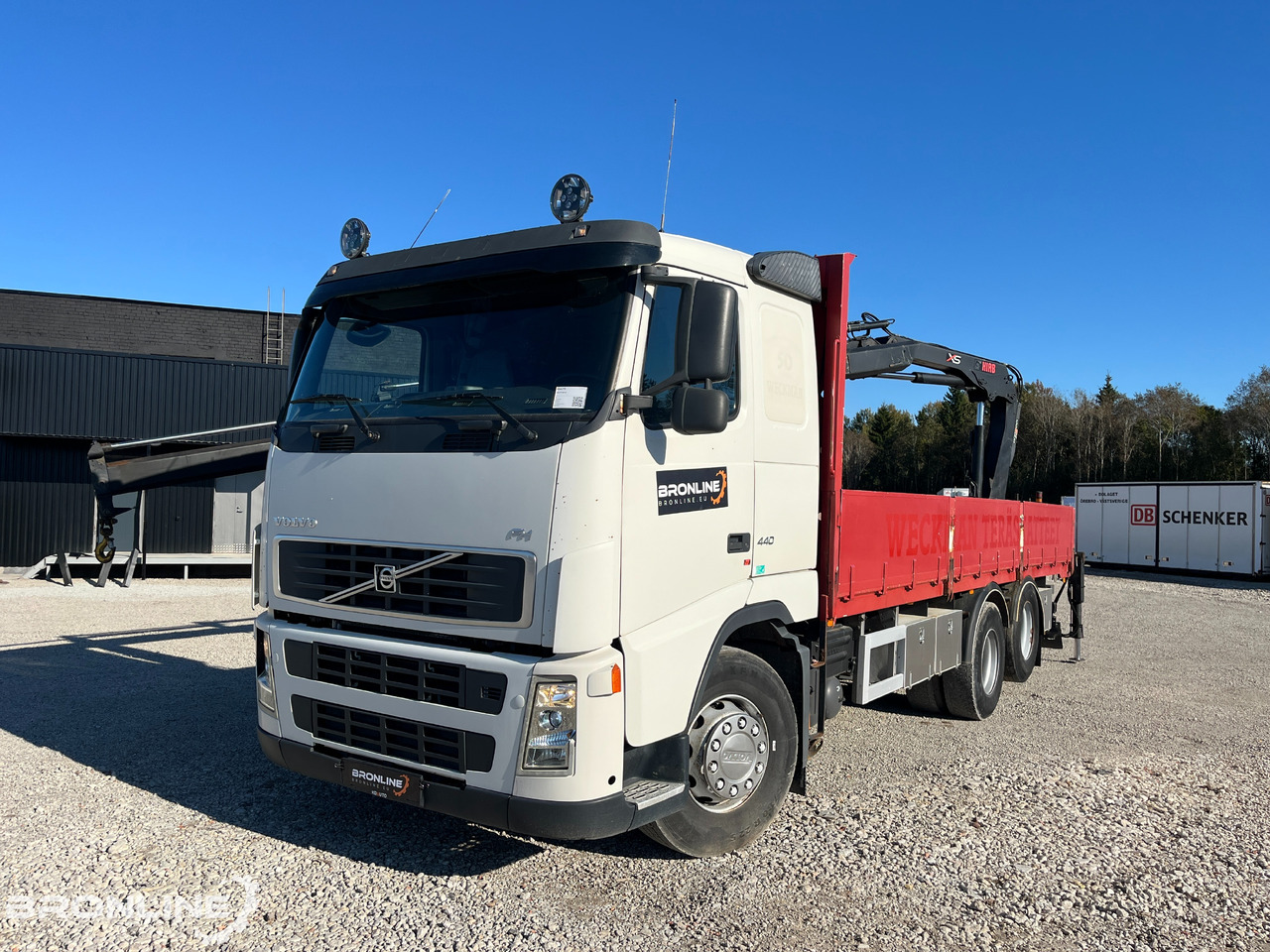 2006 Volvo FH 440 6x2 Flatbed + Crane - Dropside/ Flatbed truck, Crane truck: picture 3 2006 Volvo FH 440 6x2 Flatbed + Crane - Dropside/ Flatbed truck, Crane truck: picture 3
