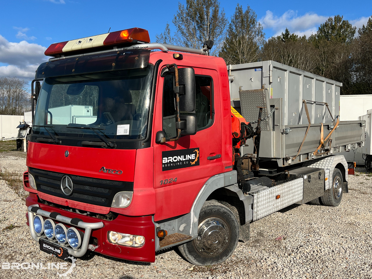 2007 Mercedes-Benz Atego 1024 Crane+Winch+Hooklift - Hook lift truck, Crane truck: picture 1 2007 Mercedes-Benz Atego 1024 Crane+Winch+Hooklift - Hook lift truck, Crane truck: picture 1