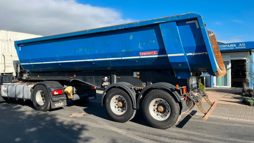 Langendorf SKS-HS 18/29 Kipper Mulde Kippmulde - Tipper semi-trailer: picture 4 Langendorf SKS-HS 18/29 Kipper Mulde Kippmulde - Tipper semi-trailer: picture 4