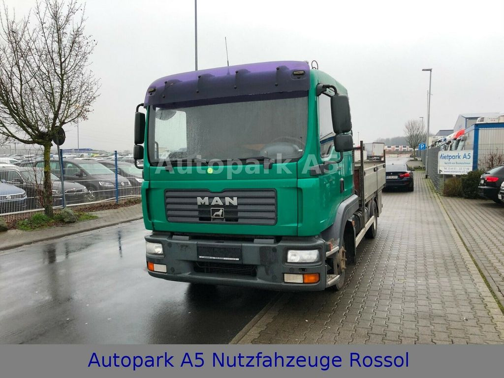 MAN TGL 8.180 4x2 Kran Hiab Tempomat - Flatbed van: picture 2 MAN TGL 8.180 4x2 Kran Hiab Tempomat - Flatbed van: picture 2