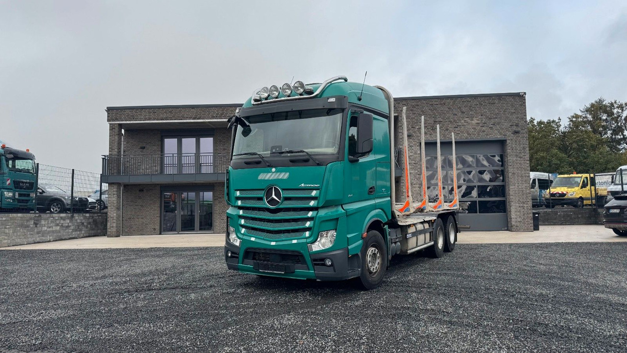 Mercedes-Benz Actros 2645 Holztransporter ohne Kran - Container transporter/ Swap body truck: picture 1 Mercedes-Benz Actros 2645 Holztransporter ohne Kran - Container transporter/ Swap body truck: picture 1