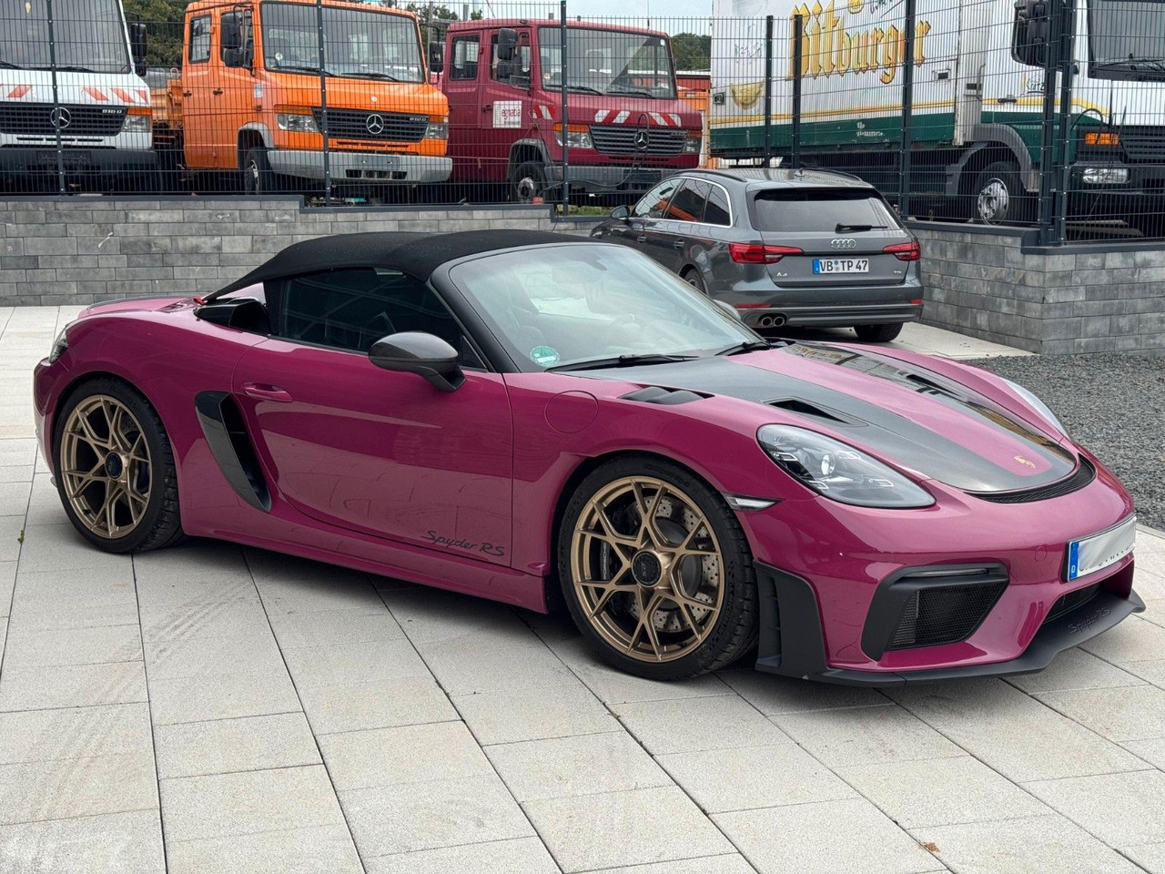 Porsche Boxster 718 Spyder RS WEISSACH LIFT - Convertible: picture 4 Porsche Boxster 718 Spyder RS WEISSACH LIFT - Convertible: picture 4