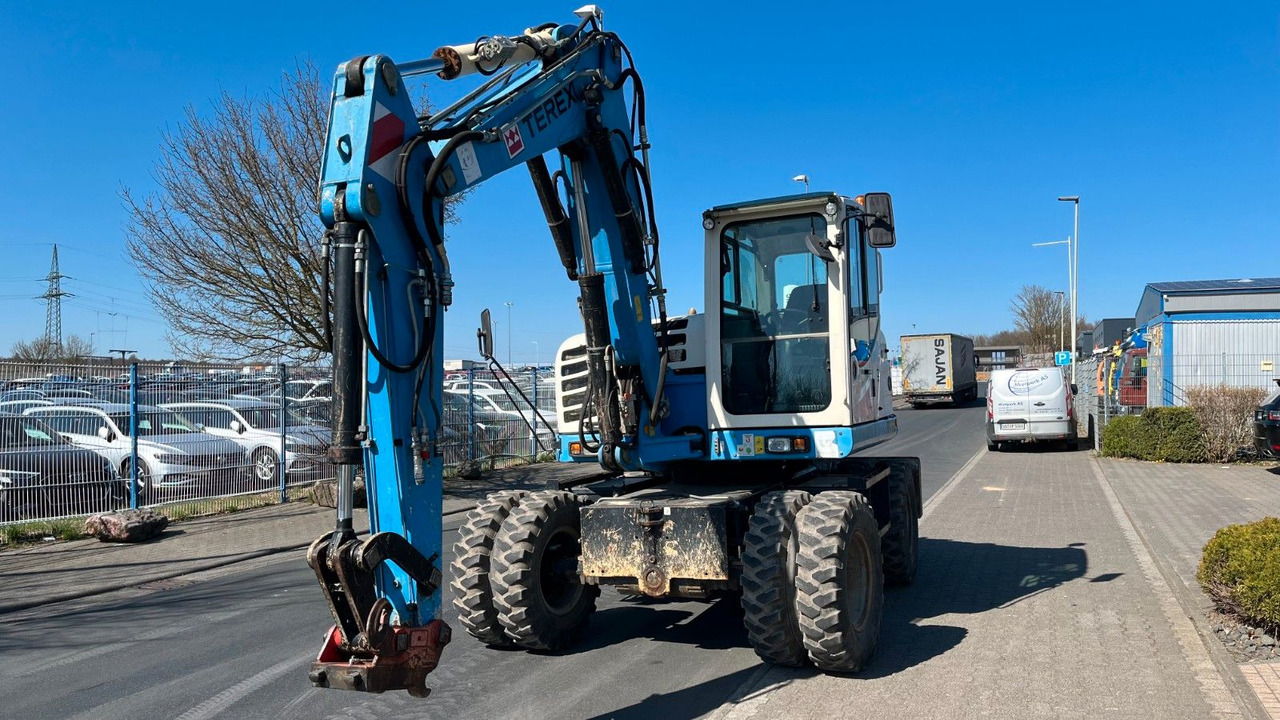 Terex TW110 Mobilbagger Verstellausleger 11000Kg - Wheel excavator: picture 4 Terex TW110 Mobilbagger Verstellausleger 11000Kg - Wheel excavator: picture 4