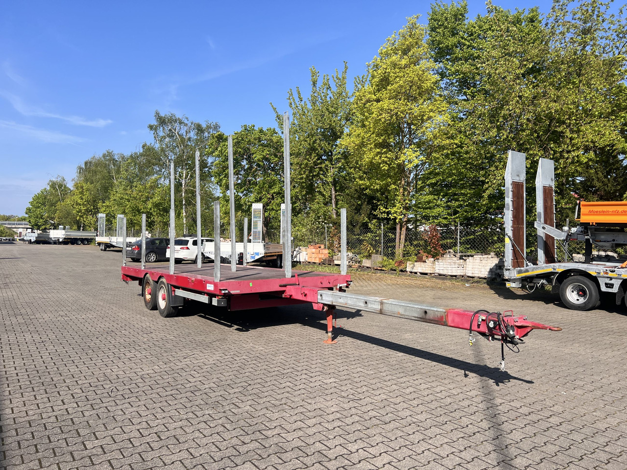 Auwaerter X-LTL110 Tandempritsche, ausziehbar - Dropside/ Flatbed trailer: picture 3 Auwaerter X-LTL110 Tandempritsche, ausziehbar - Dropside/ Flatbed trailer: picture 3