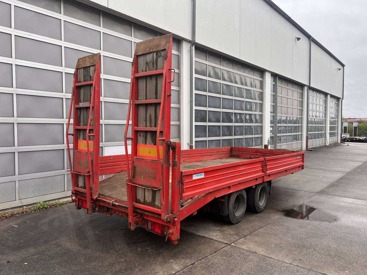 Blomenroehr 682/13800 13,8 t Tandemtieflader - Low loader trailer: picture 3 Blomenroehr 682/13800 13,8 t Tandemtieflader - Low loader trailer: picture 3