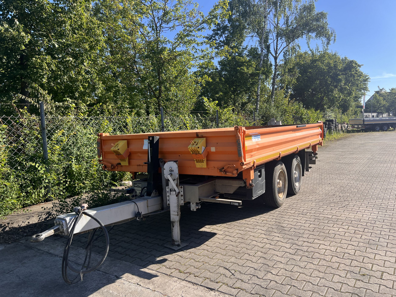 Blomenroehr 888/14000 14 t Tandemkipper- Tieflader - Tipper trailer: picture 5 Blomenroehr 888/14000 14 t Tandemkipper- Tieflader - Tipper trailer: picture 5