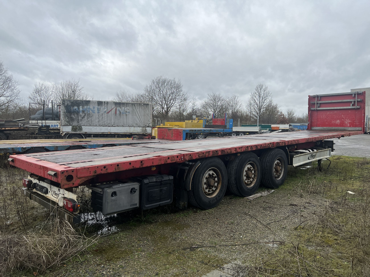 Fliegl SDS350 3 Achs Sattelauflieger - Dropside/ Flatbed semi-trailer: picture 1 Fliegl SDS350 3 Achs Sattelauflieger - Dropside/ Flatbed semi-trailer: picture 1