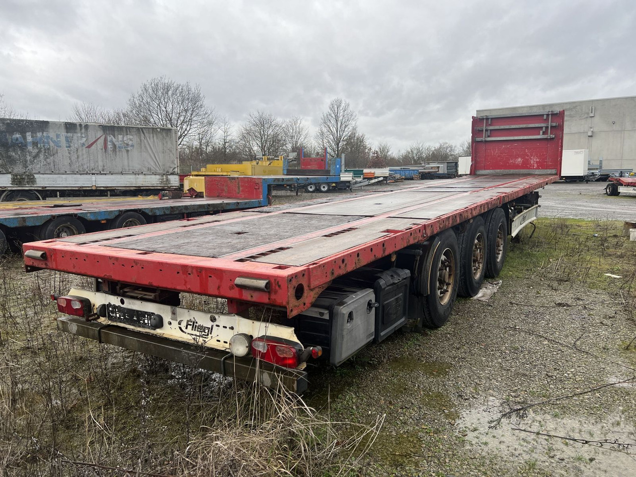 Krone 3 Achs Sattelauflieger - Dropside/ Flatbed semi-trailer: picture 3 Krone 3 Achs Sattelauflieger - Dropside/ Flatbed semi-trailer: picture 3