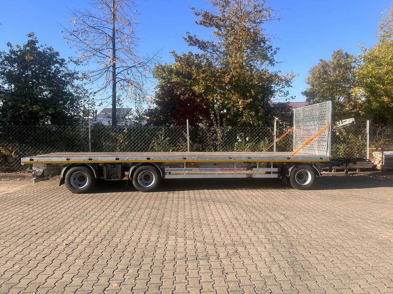 Möslein 3 Achs Jumbo- Plato- Anhänger 8,60 m, Mega - Dropside/ Flatbed trailer: picture 5 Möslein 3 Achs Jumbo- Plato- Anhänger 8,60 m, Mega - Dropside/ Flatbed trailer: picture 5