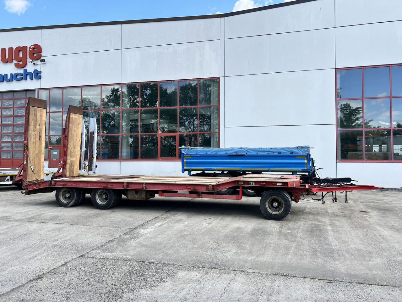 Möslein 3 Achs Tiefladeranhänger - Low loader trailer: picture 5 Möslein 3 Achs Tiefladeranhänger - Low loader trailer: picture 5