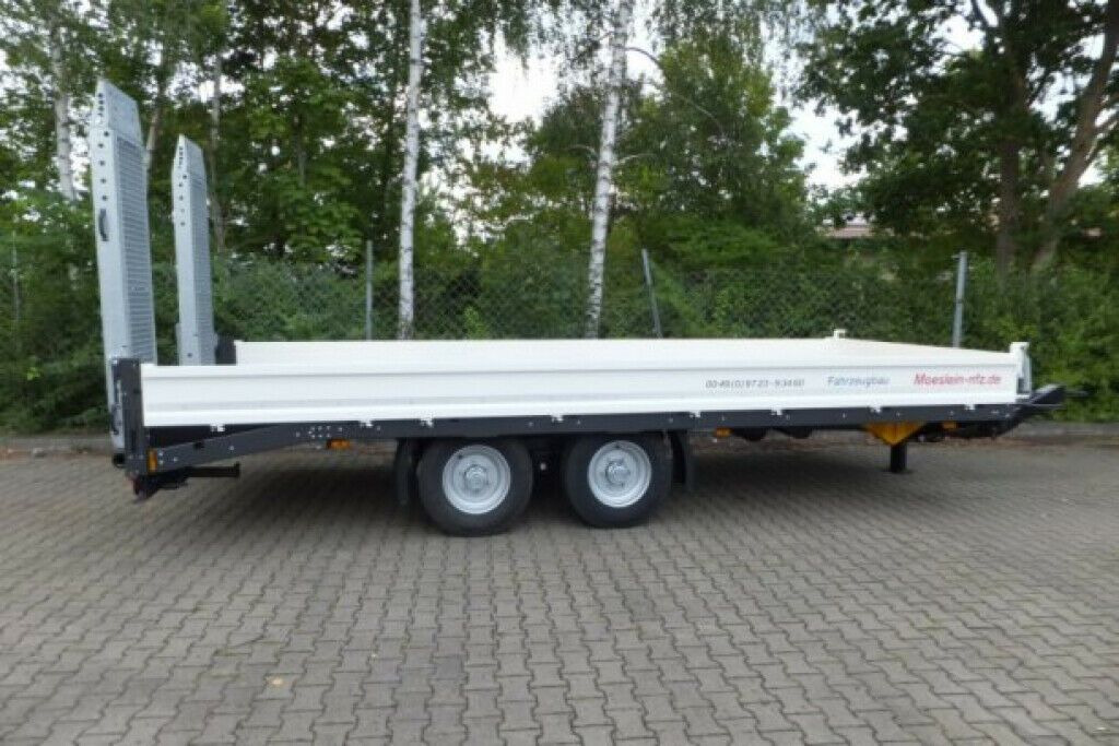 Möslein Neuer Tandemtieflader - Low loader trailer: picture 3 Möslein Neuer Tandemtieflader - Low loader trailer: picture 3