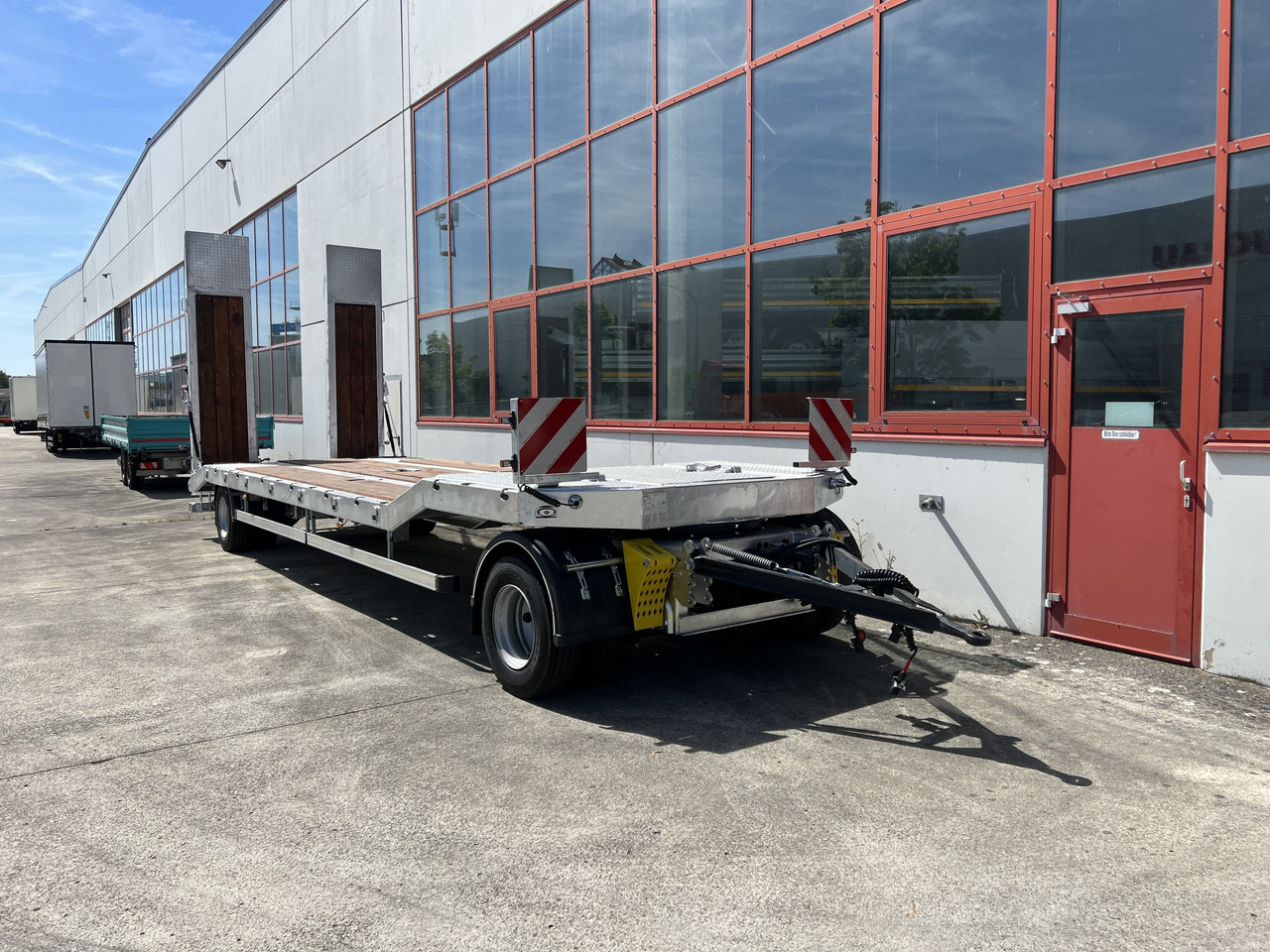 Möslein T 2 Schwebheim Neuer 2 Achs Tieflader- Anhänger, Verbreiterung - Low loader trailer: picture 4 Möslein T 2 Schwebheim Neuer 2 Achs Tieflader- Anhänger, Verbreiterung - Low loader trailer: picture 4