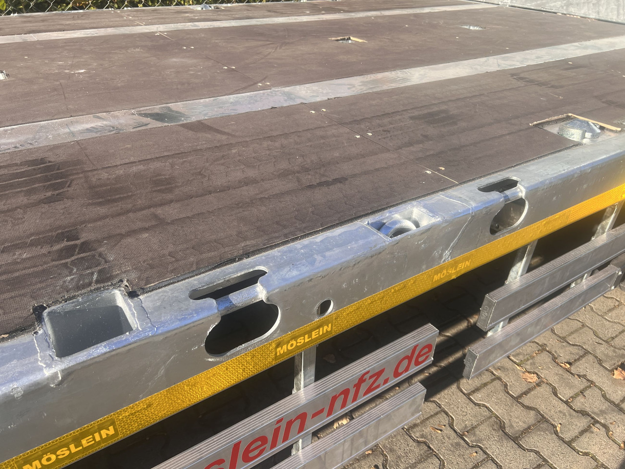 New Dropside/ Flatbed trailer Möslein T 3 Plato 10 m  3 Achs Jumbo- Plato- Anhänger 10 m, Mega: picture 10