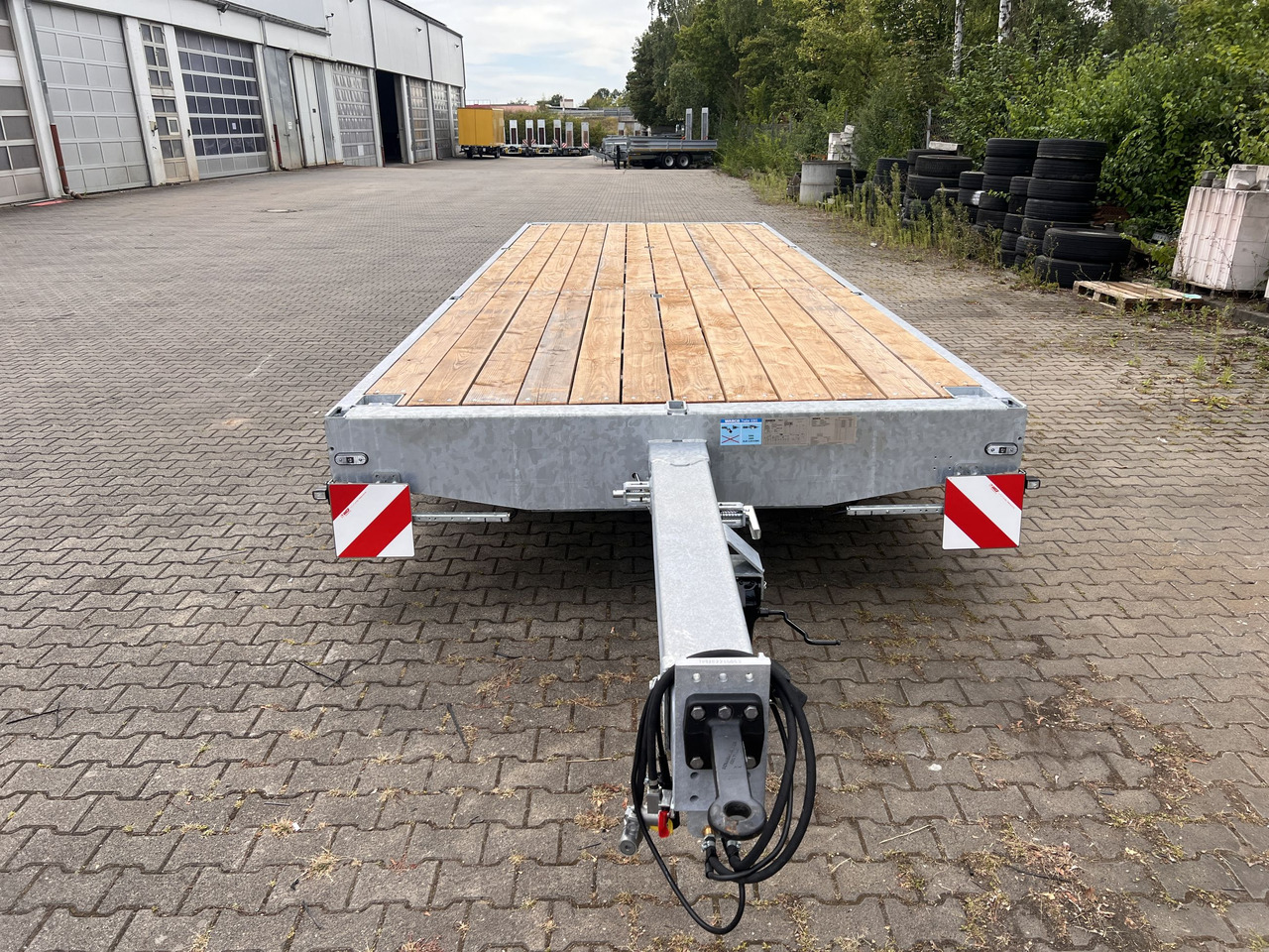 New Dropside/ Flatbed trailer Möslein THT 11 G Ausziehbar  11,9 t Tandemanhänger- Tieflader, ausziehbar: picture 13